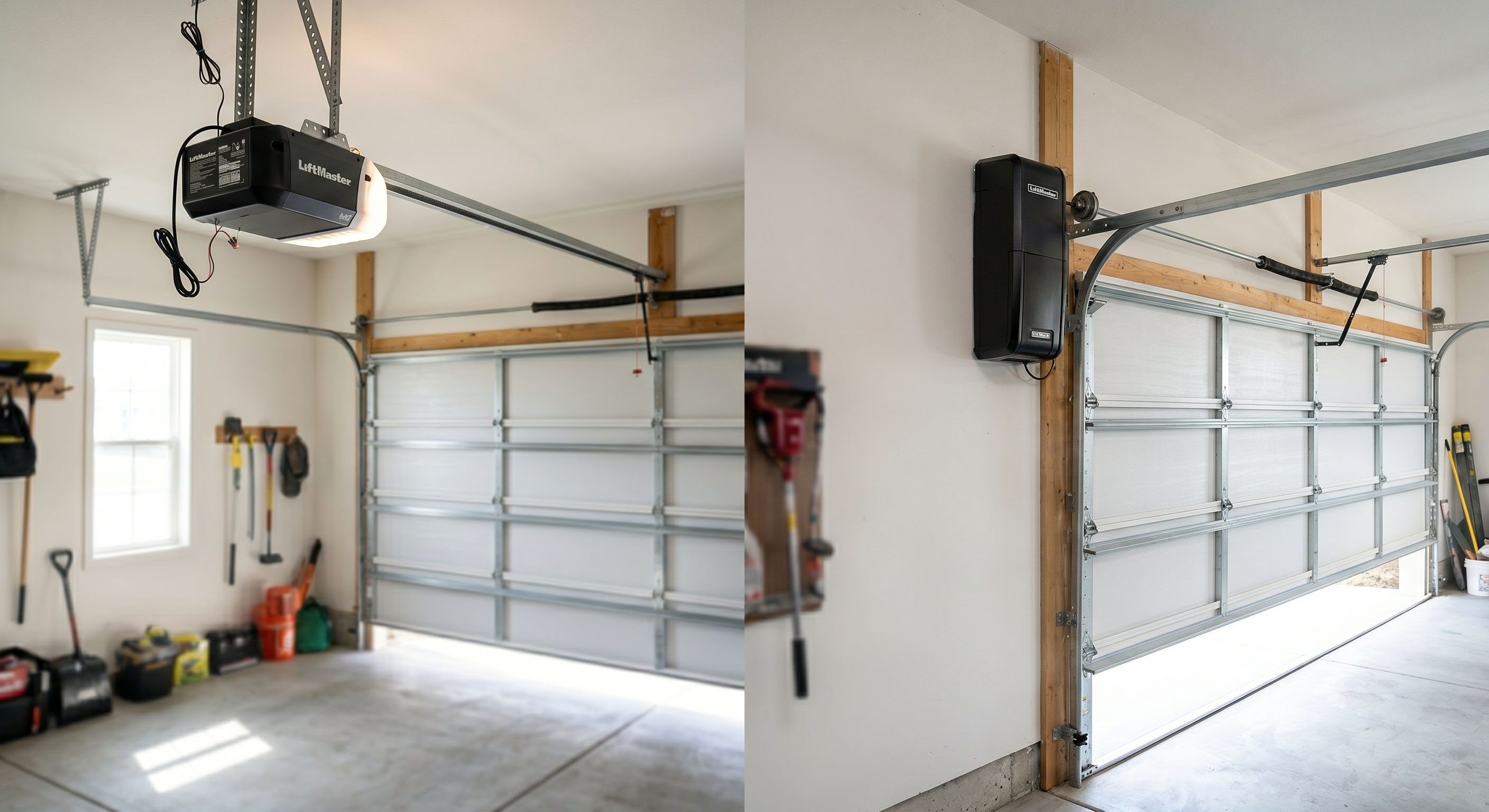Benefits of wall mounted garage door opener