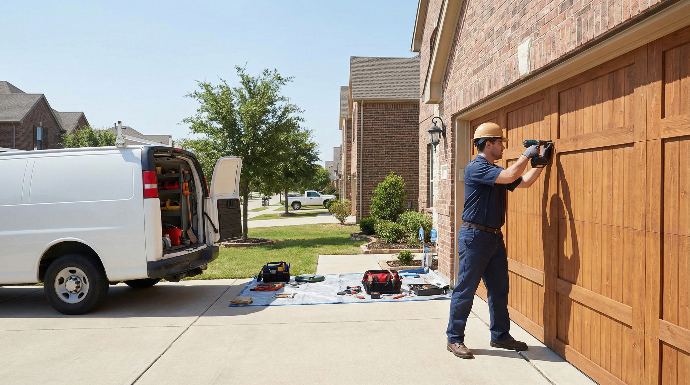 Can You Replace a Garage Door Without Replacing Tracks in King of Prussia PA — article cover image.