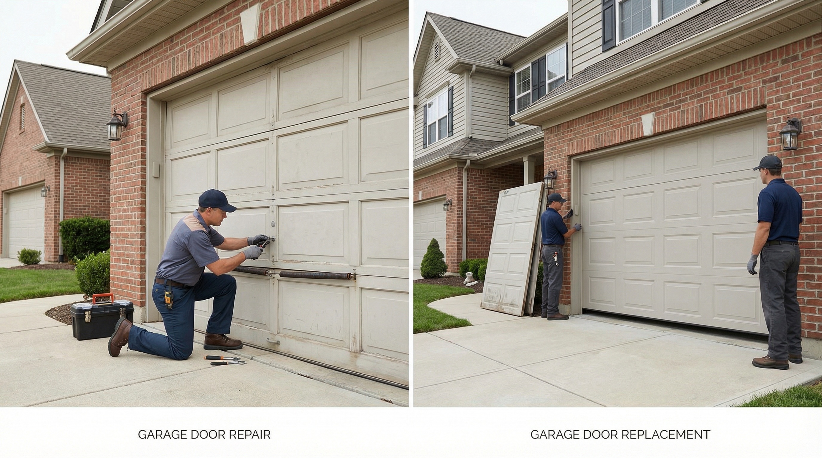 Should you repair or replace your garage door in 2026? — article cover image.