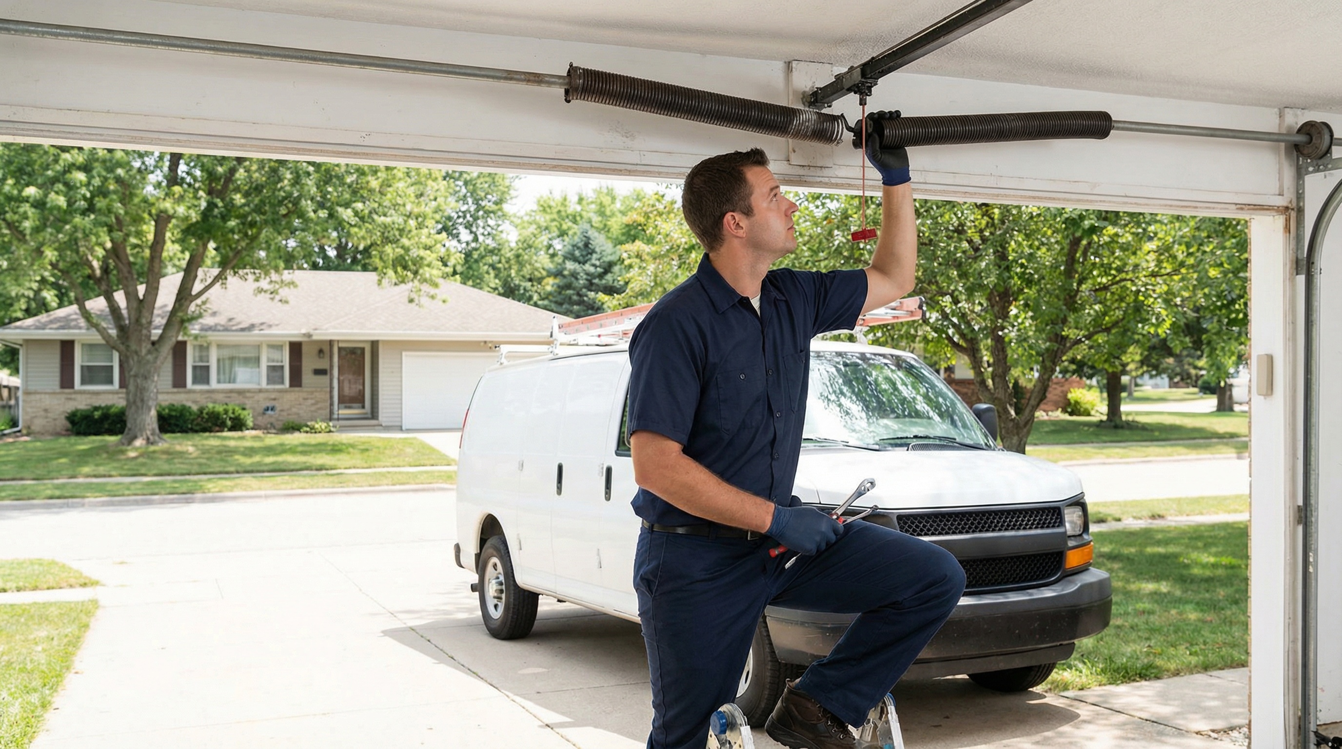 What are the Most Common Garage Door Repairs in King of Prussia, PA — article cover image.