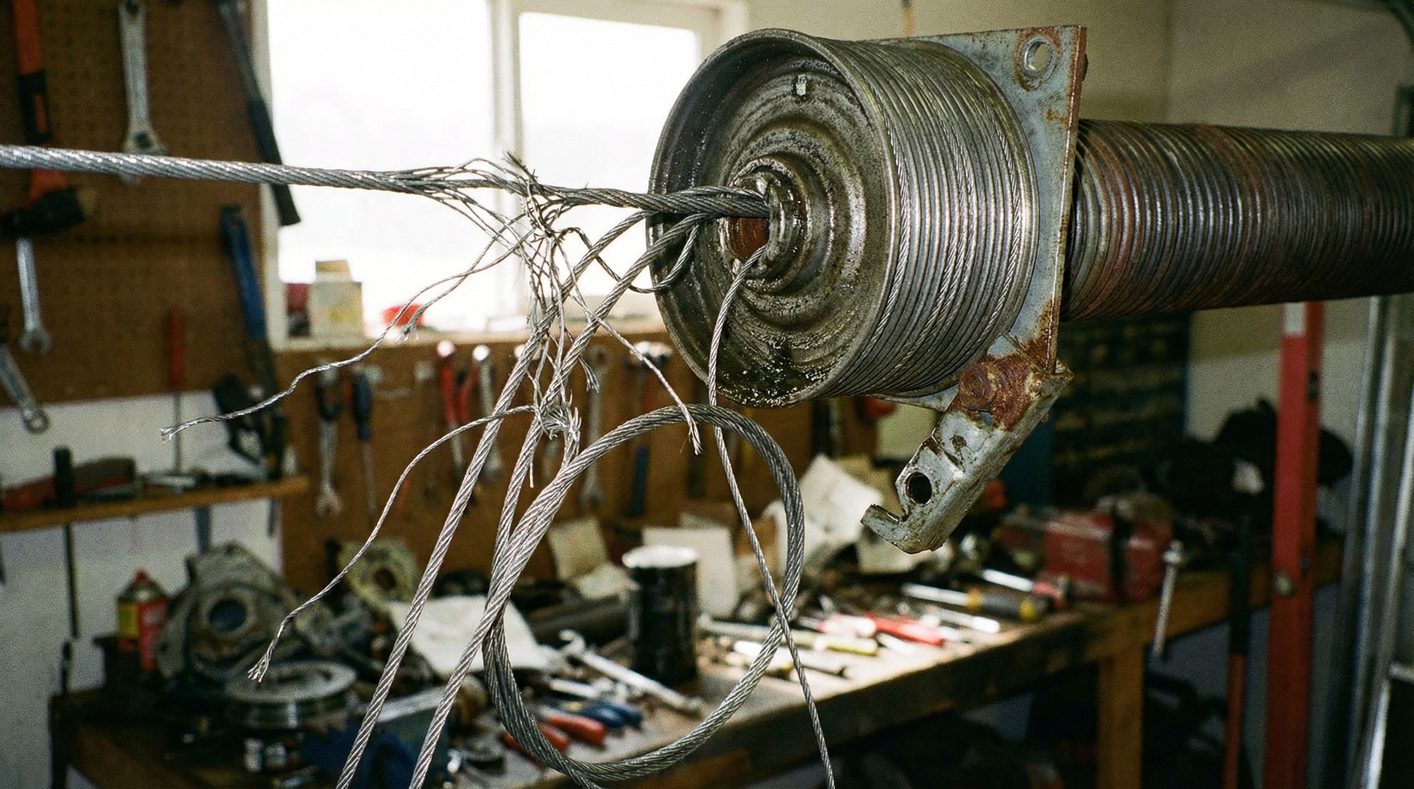 Why do garage door cables fall off in King of Prussia PA — article cover image.