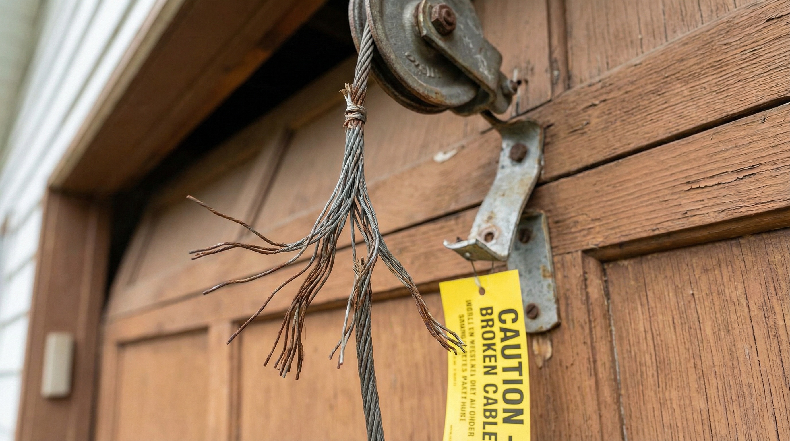 What Happens When a Garage Door Cable Breaks in Upper Darby, PA — article cover image.
