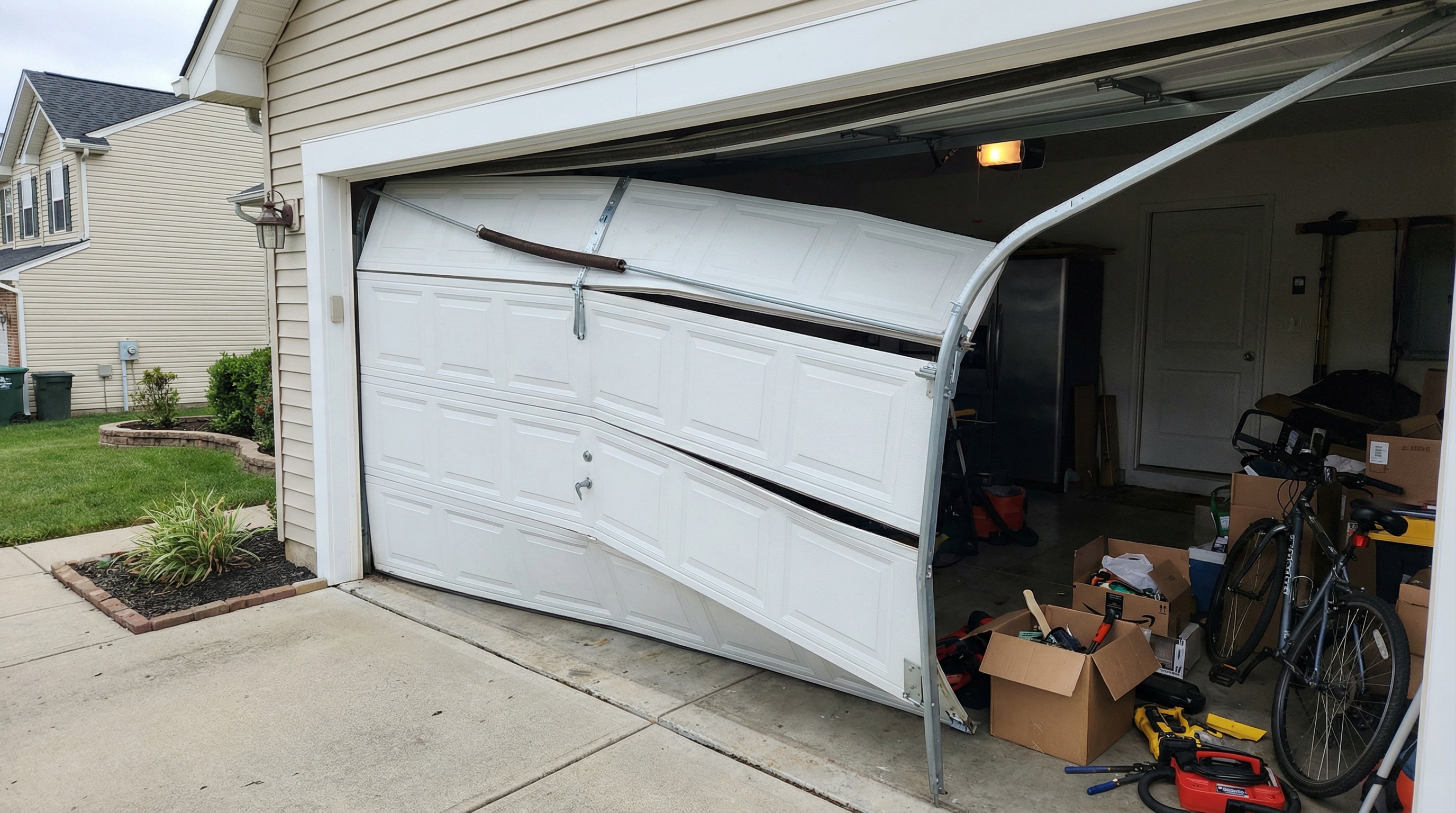 What Causes a Garage Door to Come Off Track in Wayne, PA — article cover image.
