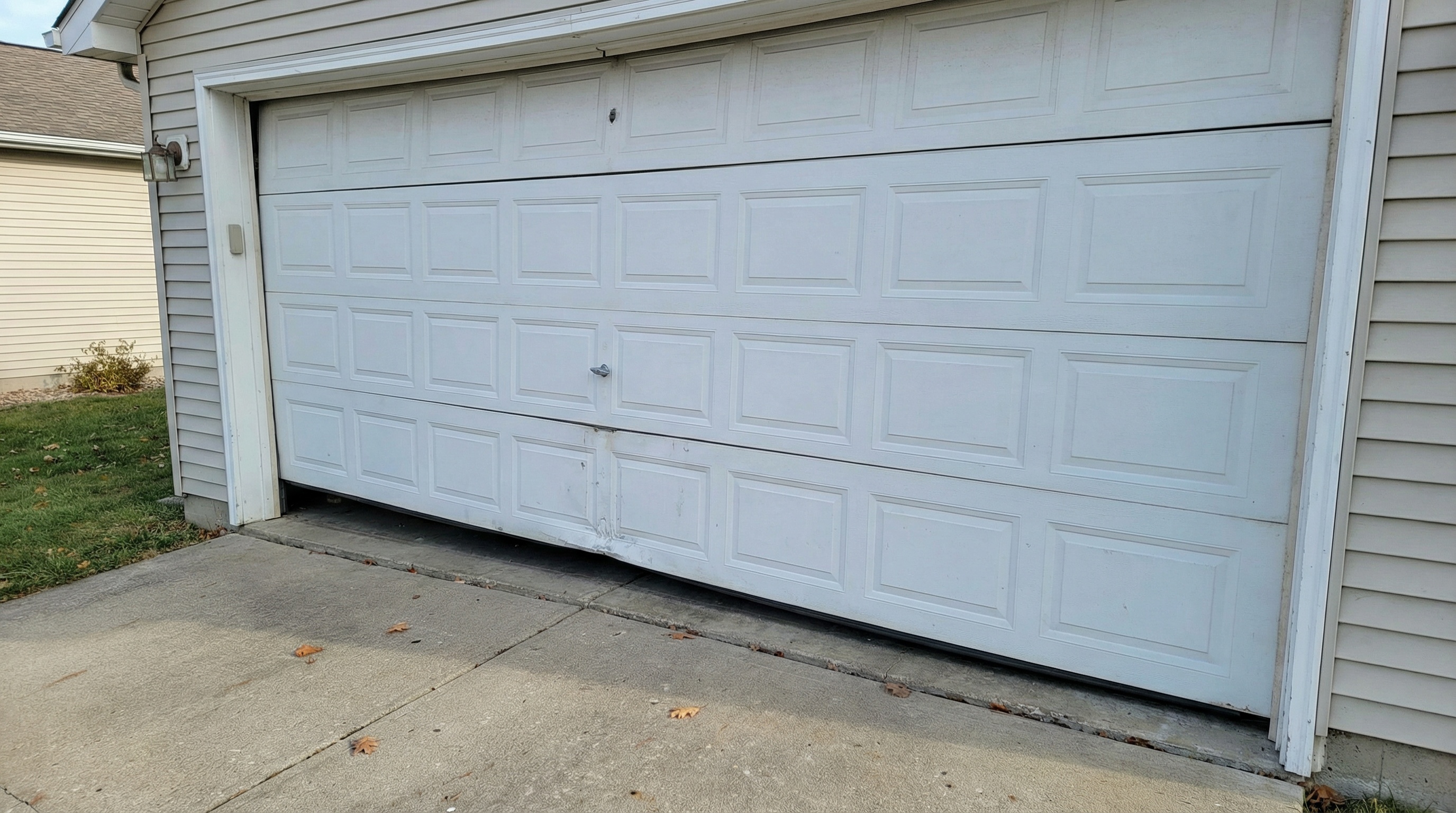 How do I know if my garage door is misaligned in Norristown, PA? — article cover image.