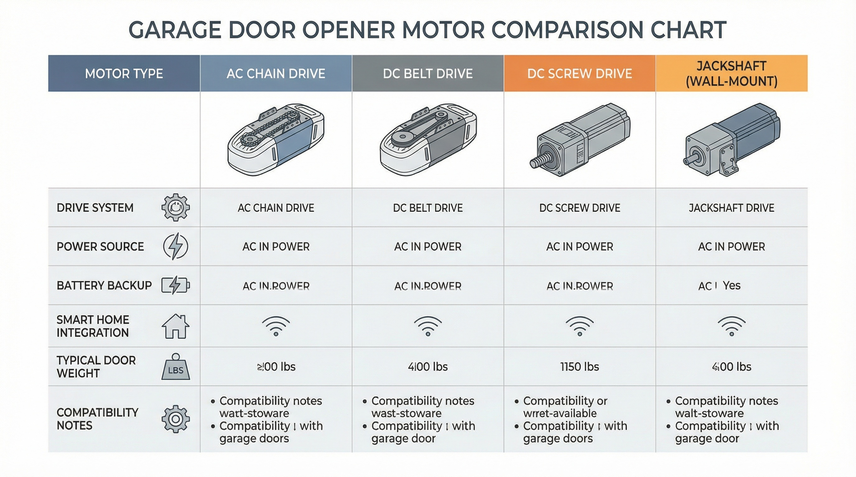 Are Garage Door Opener Motors Universal? What You Need to Know — article cover image.