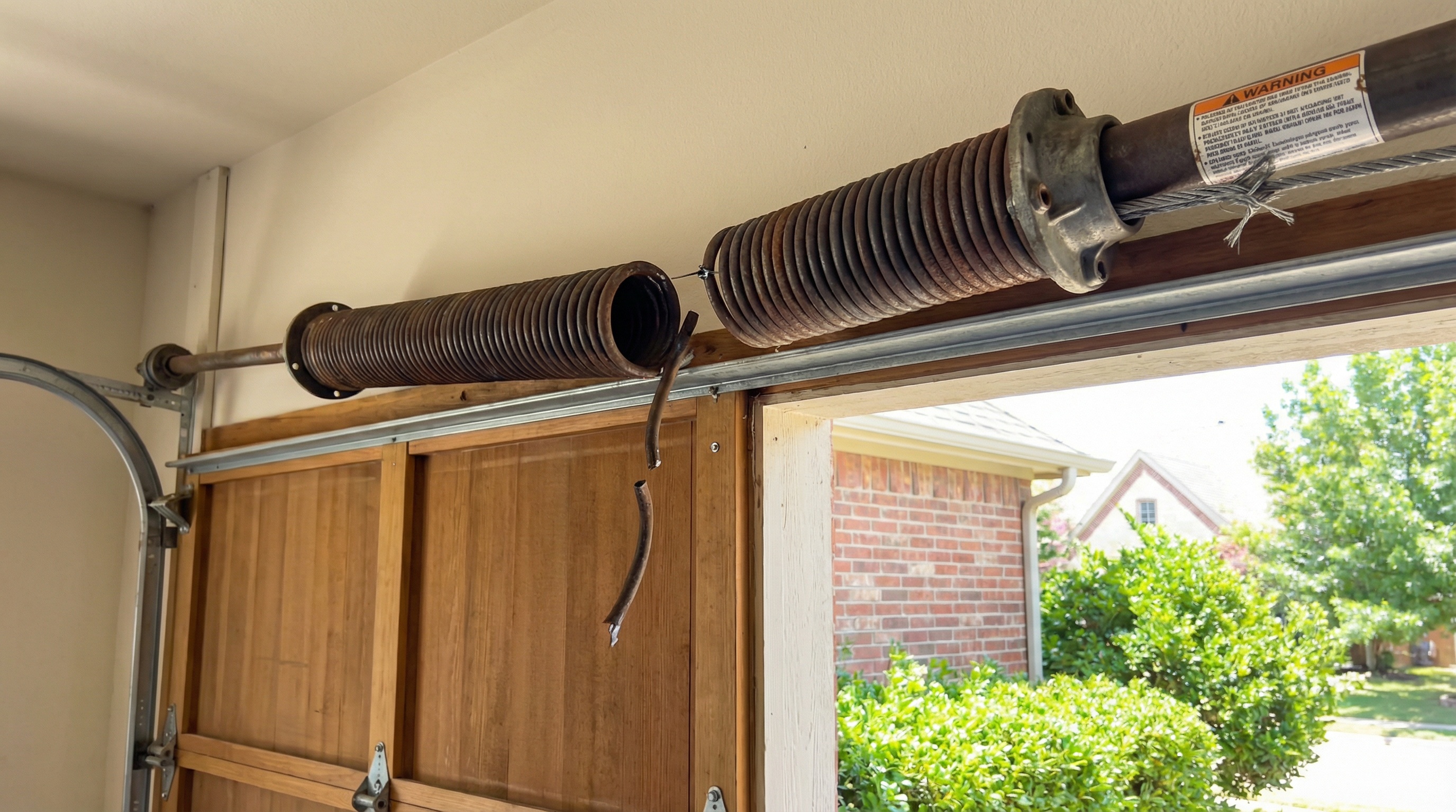 Can You Manually Open a Garage Door with a Broken Spring in Wayne PA — article cover image.