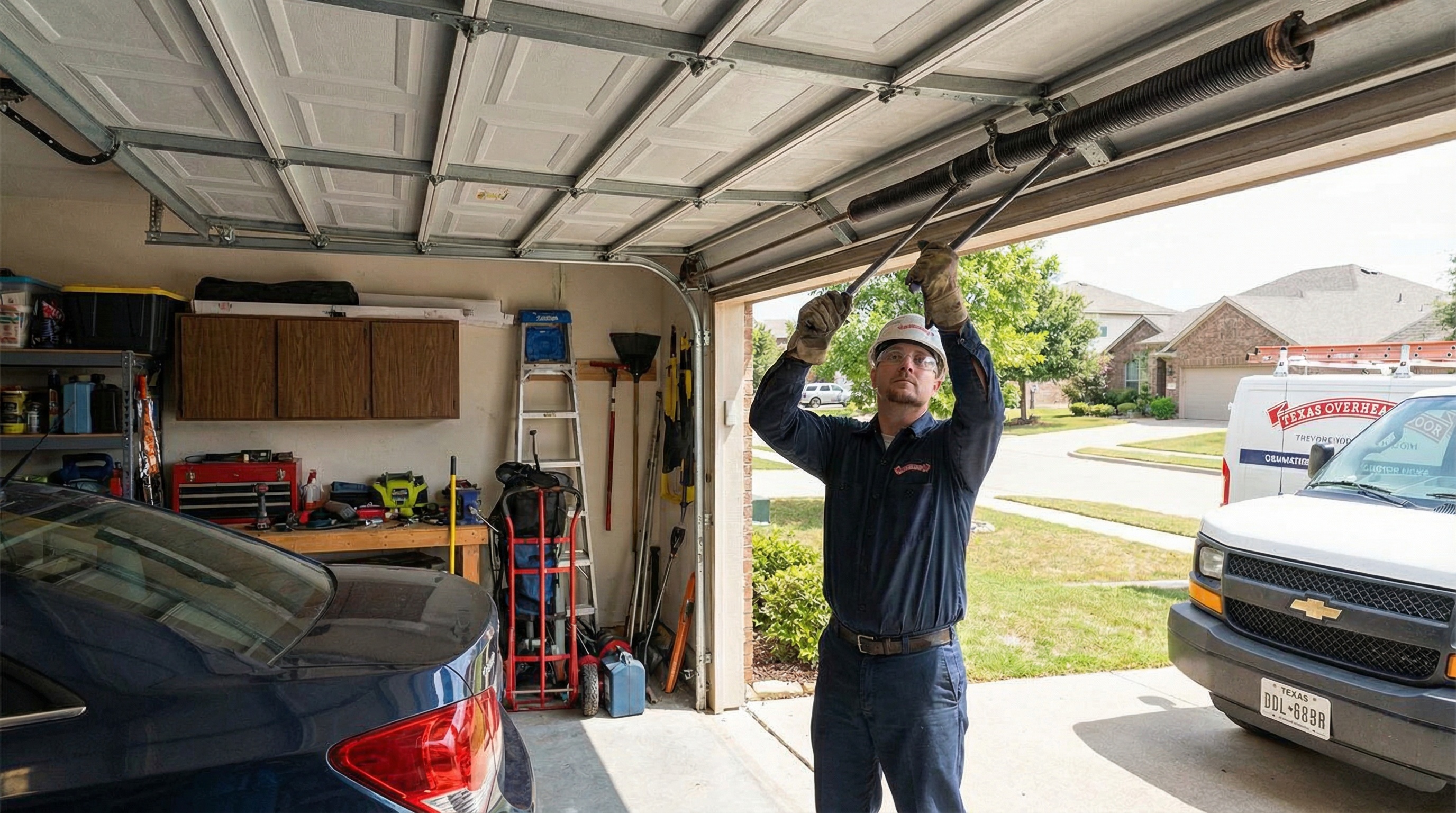 Should I replace my garage door spring myself in Upper Darby PA — article cover image.