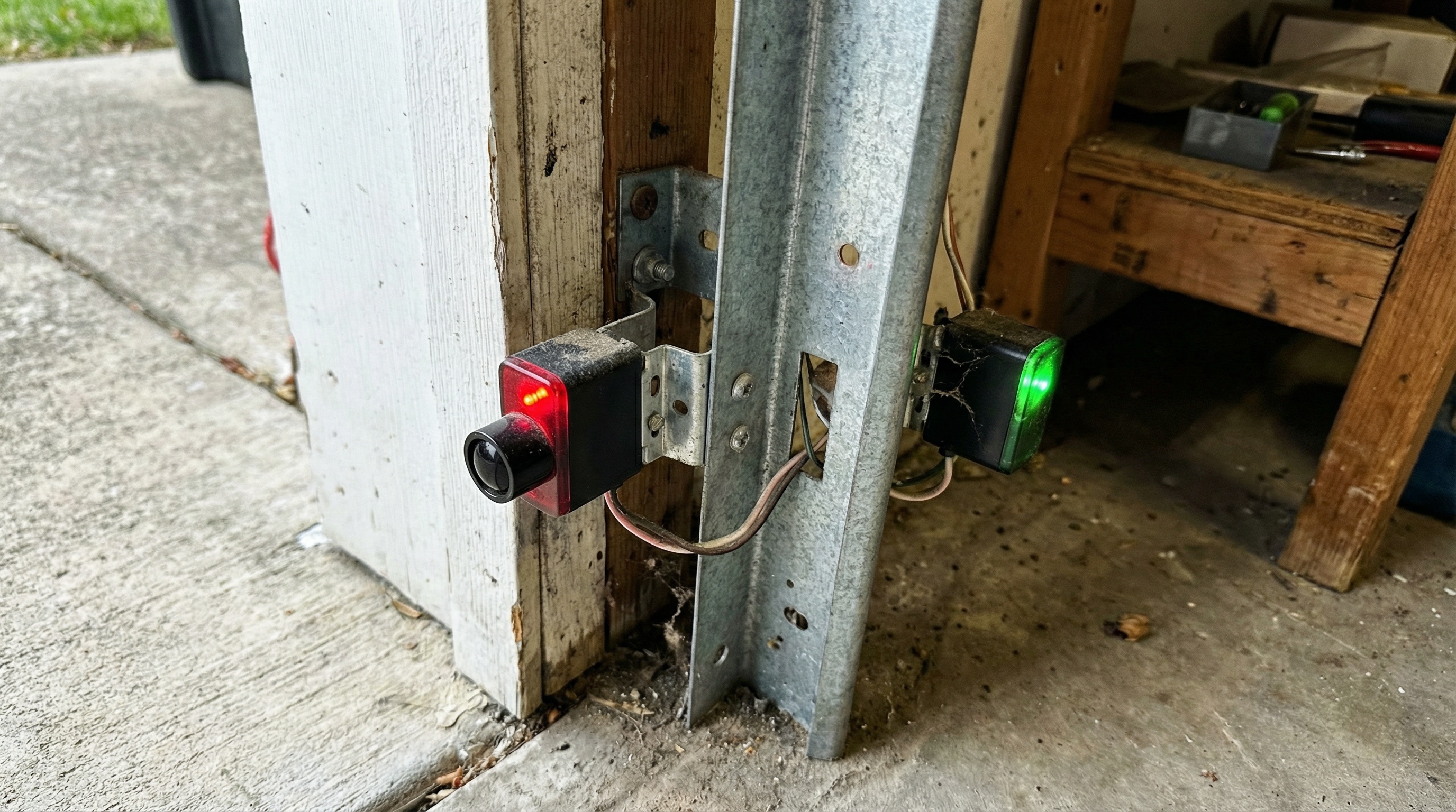 Why is my garage door sensor not lighting up in King of Prussia, PA? — article cover image.