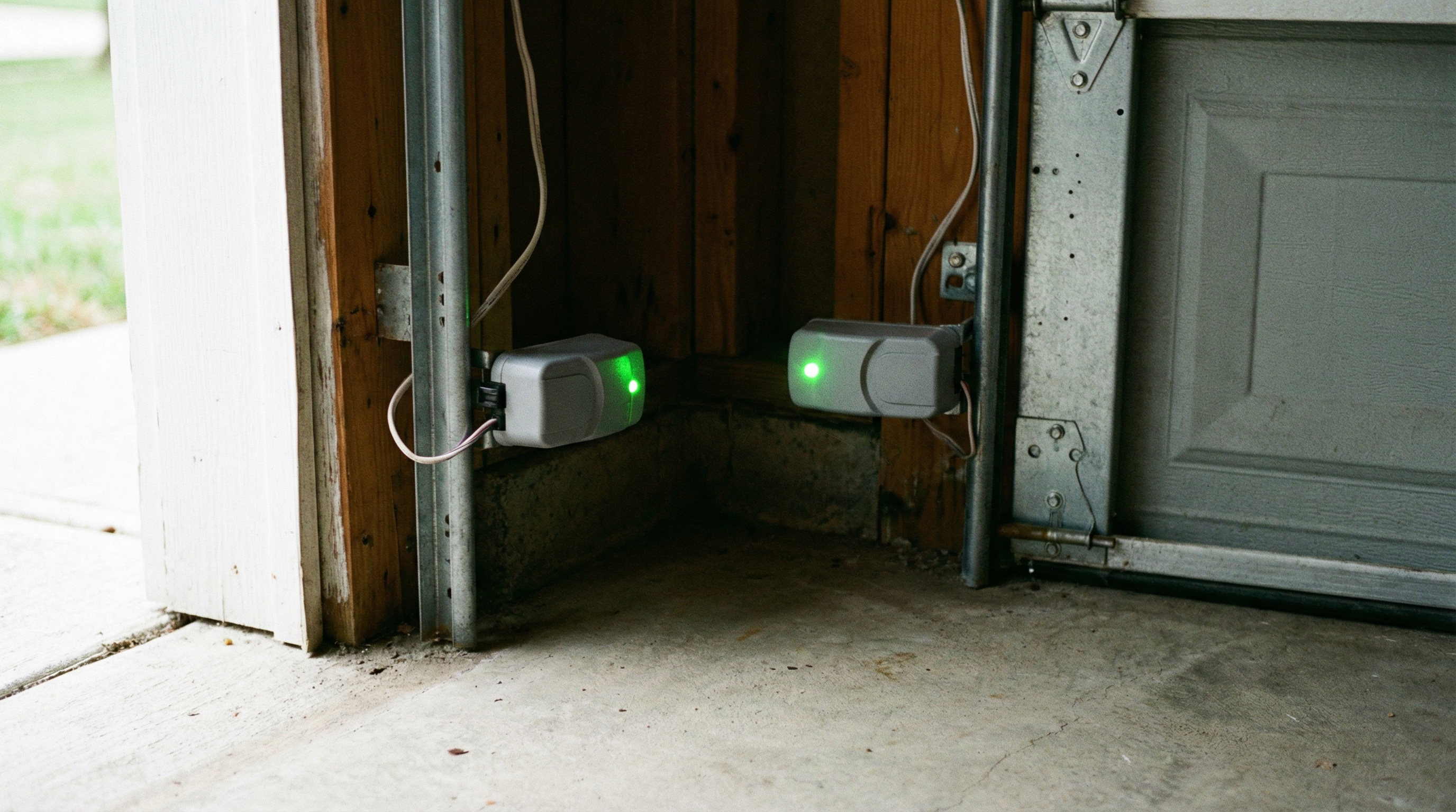 Should Both Garage Door Sensors Be Green — article cover image.