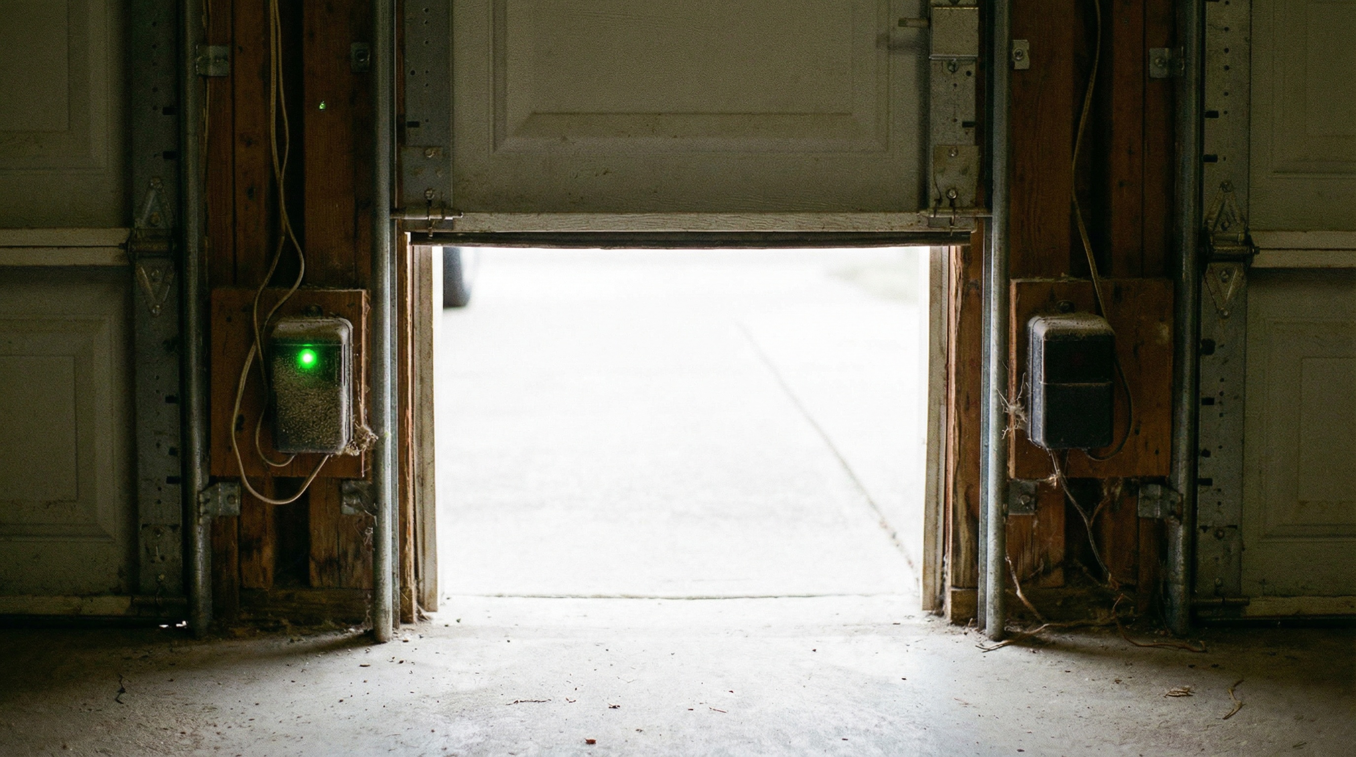 Why Is One of My Garage Door Sensors Not Lighting Up — article cover image.