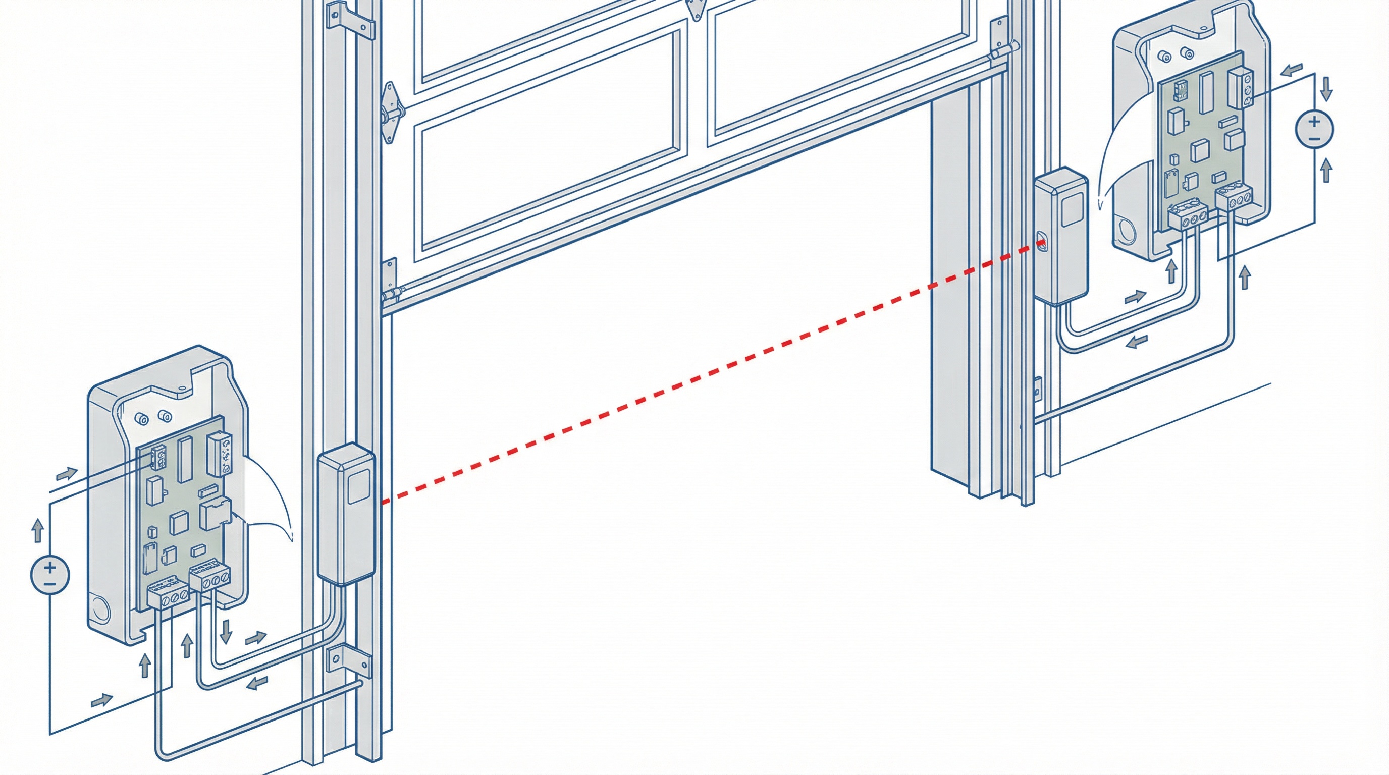 Why Are My Garage Door Sensors Not Getting Power? 6 Common Causes and Quick Fixes — article cover image.