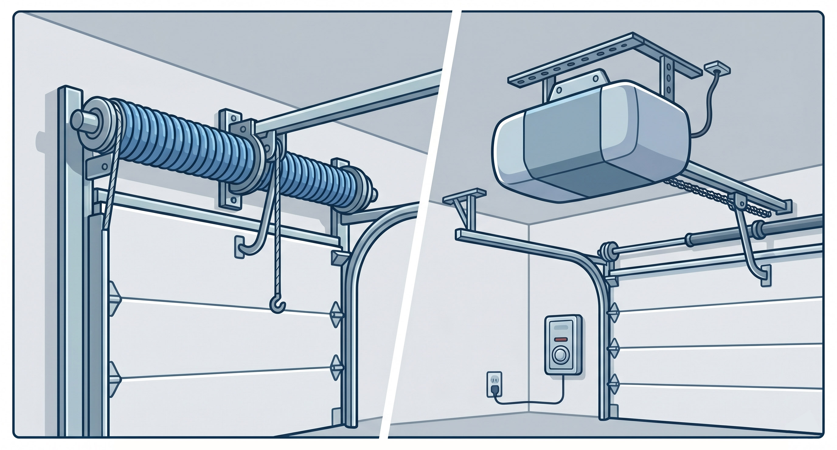 Garage Door Spring Replacement Cost vs New Opener in 2026: How Cold Weather Affects Both — related article.