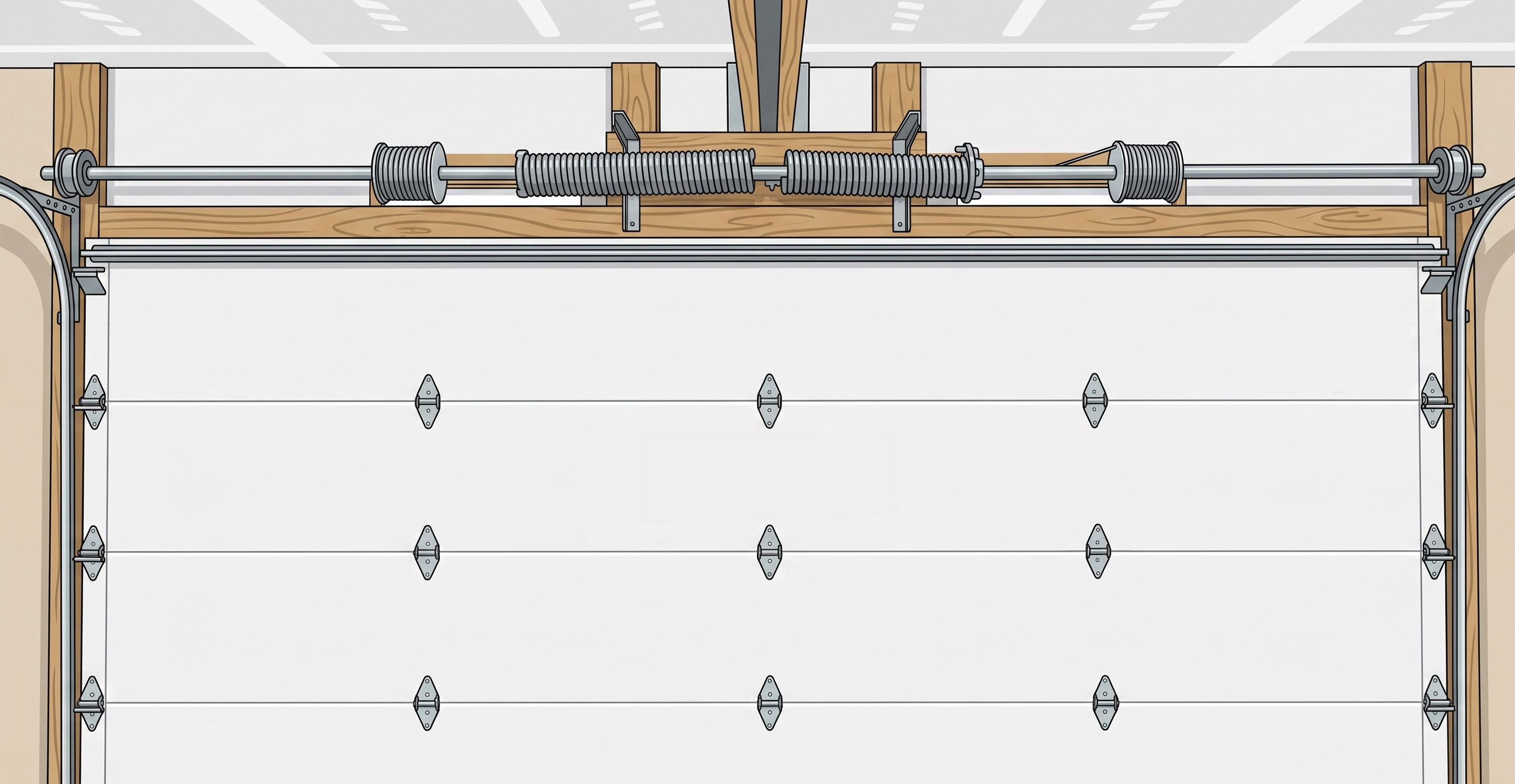 Garage door sptring repair near me