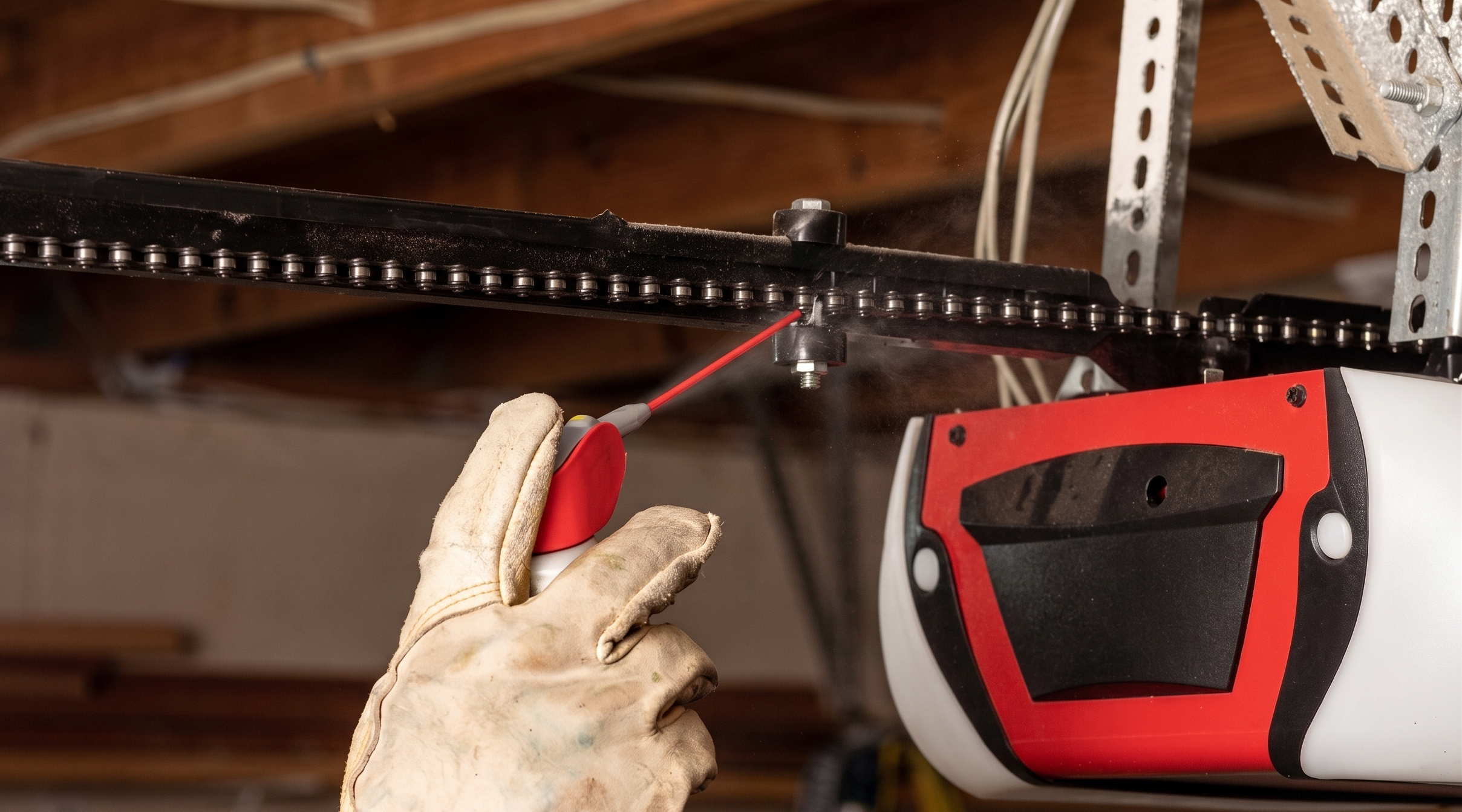 Chain Drive vs Belt Drive Openers and Why Your Garage Door Grinds More in Winter — article cover image.