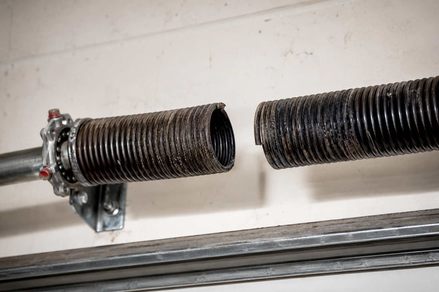 Signs Your Garage Door Torsion Spring Is Broken and How to Stay Safe — article cover image.